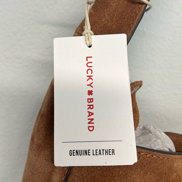 Lucky Brand | Leather Hobo Bag ~ “Honey Tan” - Picture 3 of 15